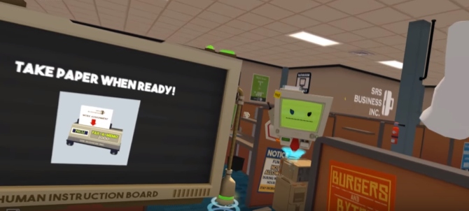 Job Simulator Oculus Rift HTC Vive