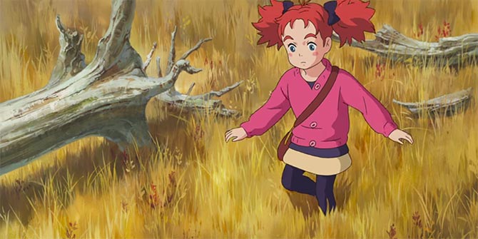 Mary and the Witch's Flower Review Mary Walking