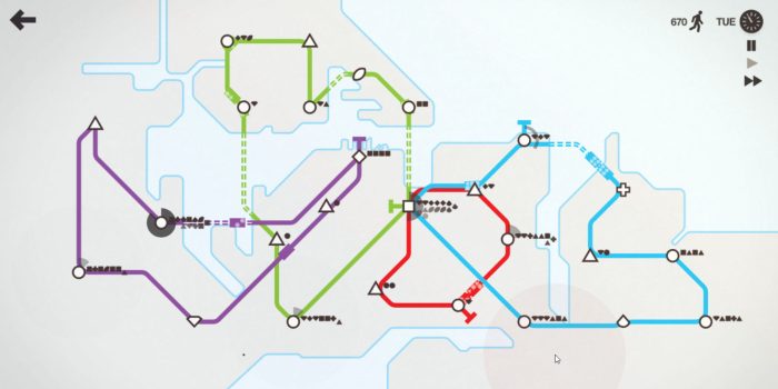 “Mini Metro” Review: The Most Relaxing Strategy Game Ever