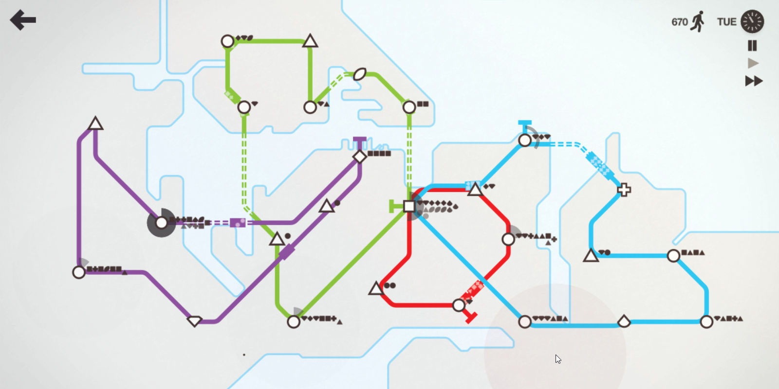 "Mini Metro" Review: The Most Relaxing Strategy Game Ever
