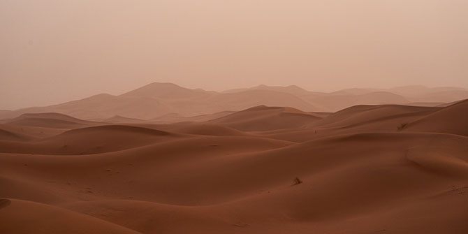 Most Mars-Like Places on Earth Sahara