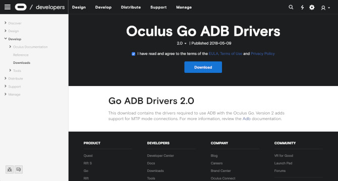 Oculus Go Drivers - 