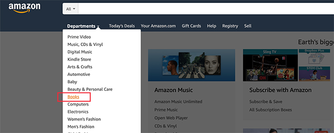 How to Search Amazon for Books on the Web