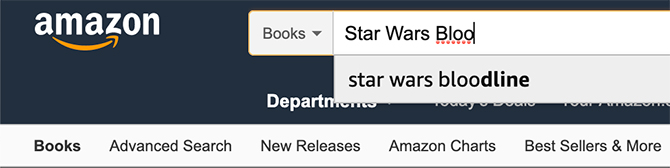 How to Search Amazon for Books on the Web Use Search Bar