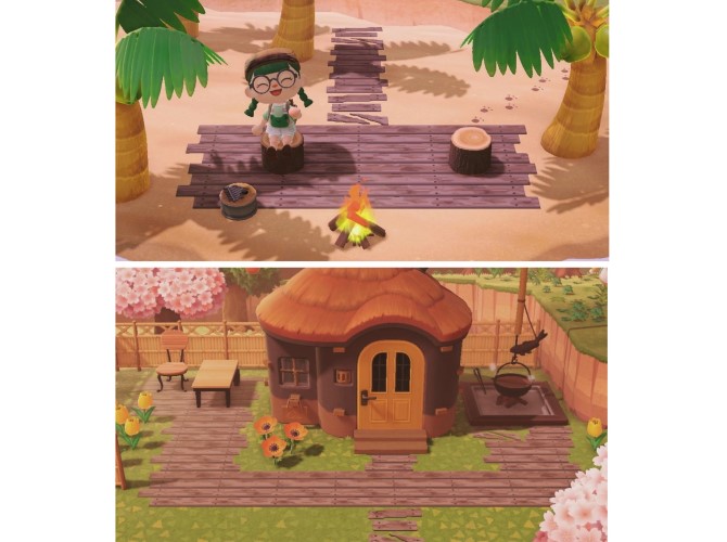 11 Beautiful Custom Path Designs For Animal Crossing New Horizons Whatnerd