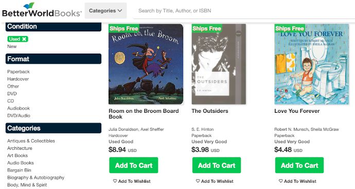 The 9 Best Sites to Buy Used Books Online, Ranked - whatNerd