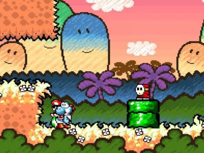 mario world 2 snes