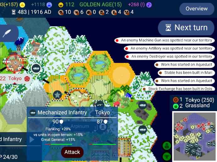 UnovaRPG - If you have an Android device, you can download our free app and play with no ads and get 20% more IC on your battles! Download our app called KalosRPG #