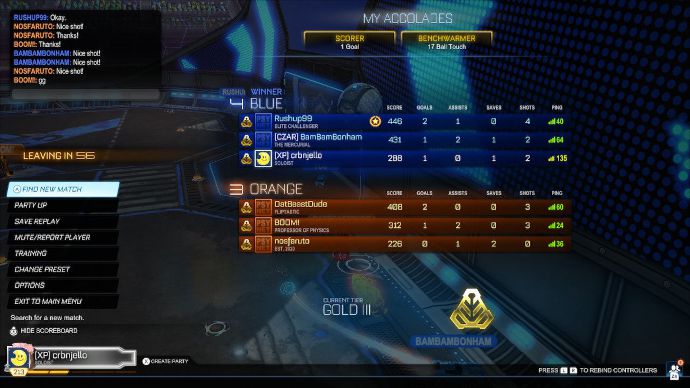 Why Is My Rocket League Score Always Low? The Points System, Explained ...