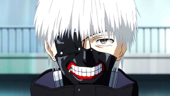 Anime character wearing black face mask HD wallpaper  Wallpaper Flare