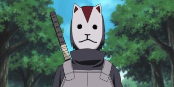 Masked Anbu character from Naruto anime