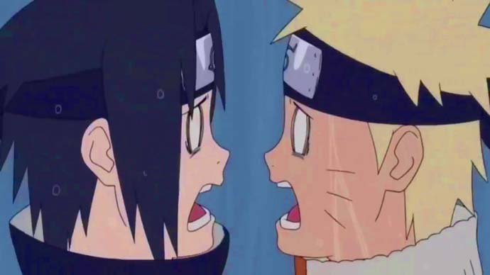 Kinds Of Censorship In Anime Cut Out Scenes Naruto Sasuke Kiss Naruto