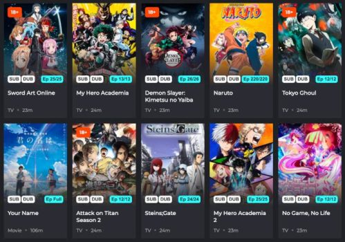 Where To Legally Watch Anime Online For Free The 11 Best Streaming   Best Sites Watch Anime Online Zoro 499x350 