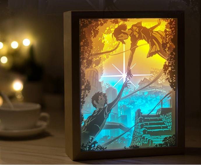 Hộp đèn LED Rio – Lightbox Kirigami, Đèn tranh phát sáng anime trang trí  phòng ngủ chủ đề Totoro | Shopee Việt Nam