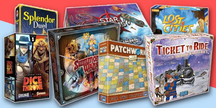 The 15 Best 2-Player (1v1) Board Games for Competitive PVP