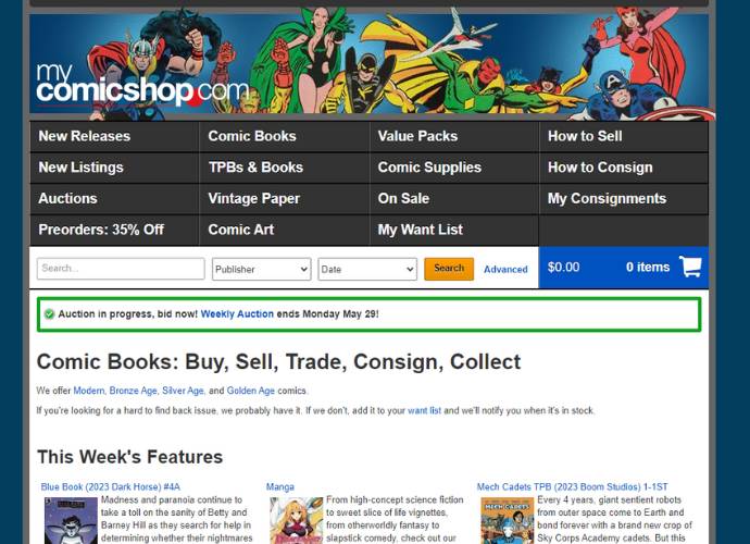 best comic book websites to buy