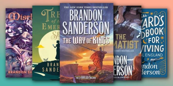 The 10 Best Books by Brandon Sanderson, Ranked