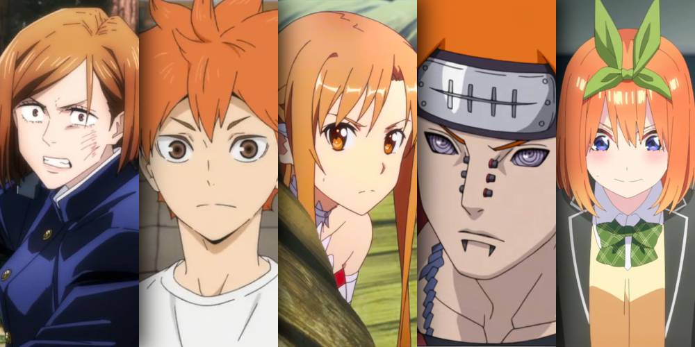 Which anime character with orange hairs? | Fandom